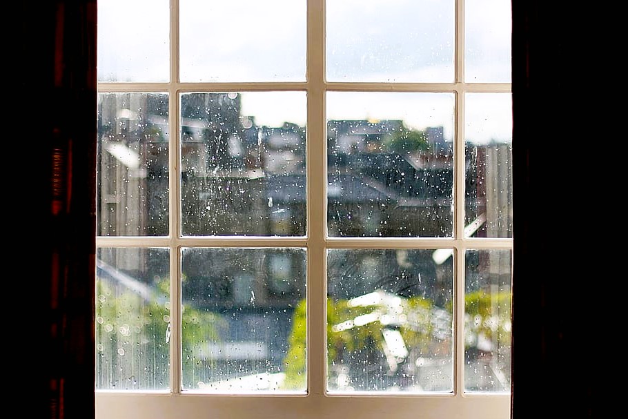 Raindrops on the window